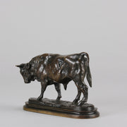 Isidore Bonheur Bull Animalier Bronze - Bull - Hickmet Fine Arts