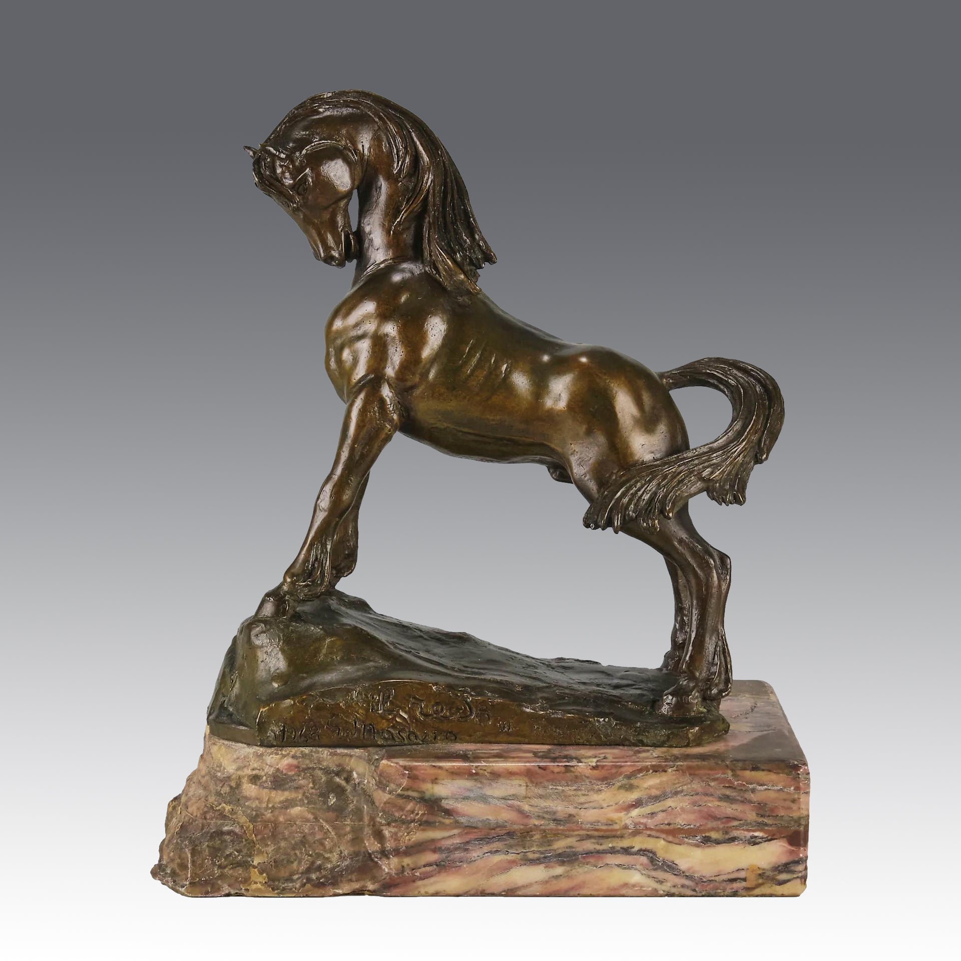 Antique Bronze - Il Redo - G Masaero -  Bronze statues for sale - Bronze sculptures for sale - Antique bronze statues - Hickmet Fine Arts