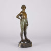 Franz Iffland - Art Deco Bronze Polo Player - Hickmet Fine Arts