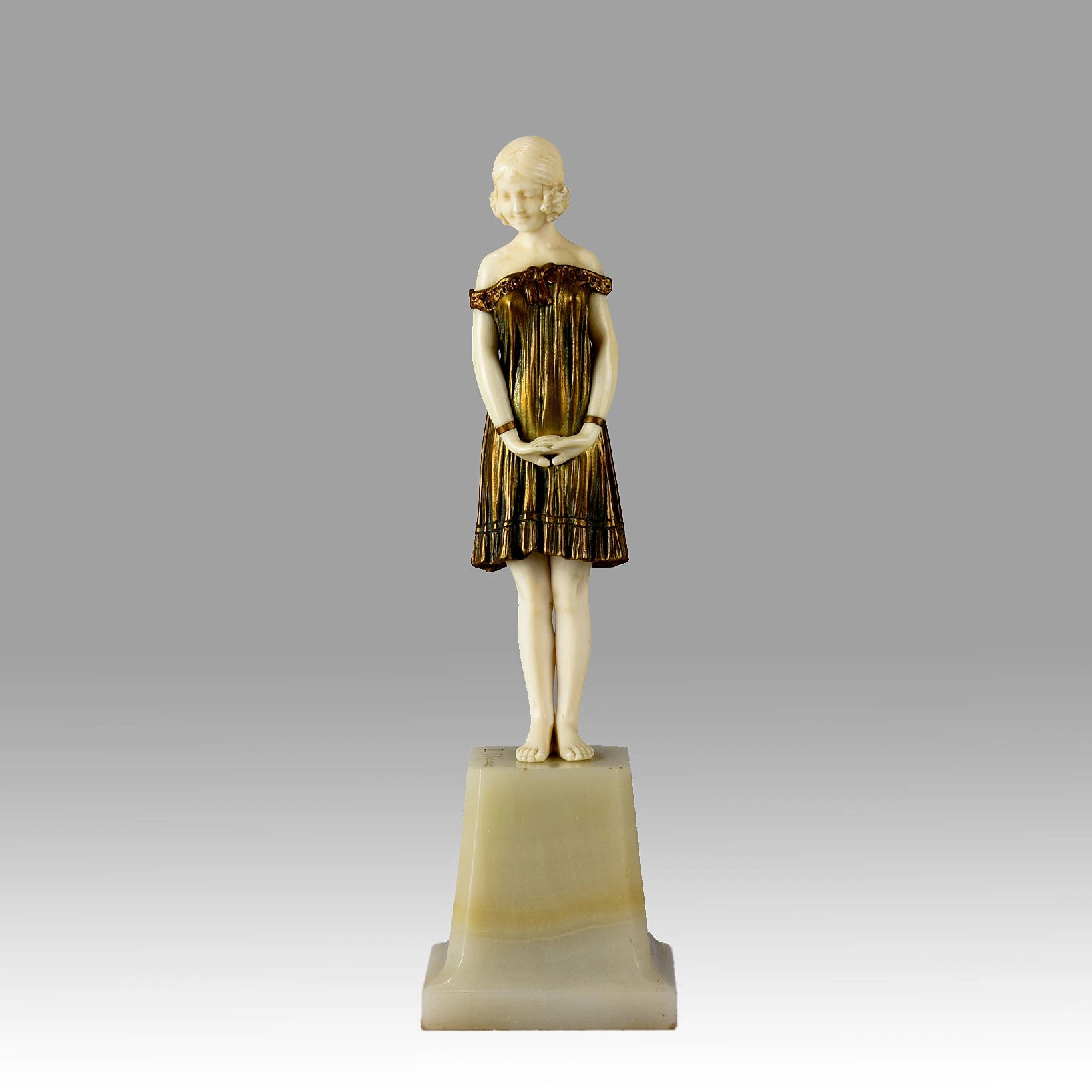 Demetre Chiparus - Art Deco Sculpture - Innocence - Hickmet Fine Arts