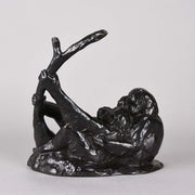 Rochard Bronze 'Deux Singes' Animalier Bronze 