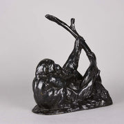 Rochard Bronze 'Deux Singes' Animalier Bronze 