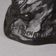 Rochard Bronze 'Deux Singes' Animalier Bronze 