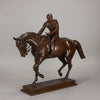 Bonheur Bronze Le Grand Jockey - Animaliers - Antique Bronze - Hickmet Fine Arts