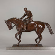 Bonheur Bronze Le Grand Jockey - Animaliers - Antique Bronze - Hickmet Fine Arts