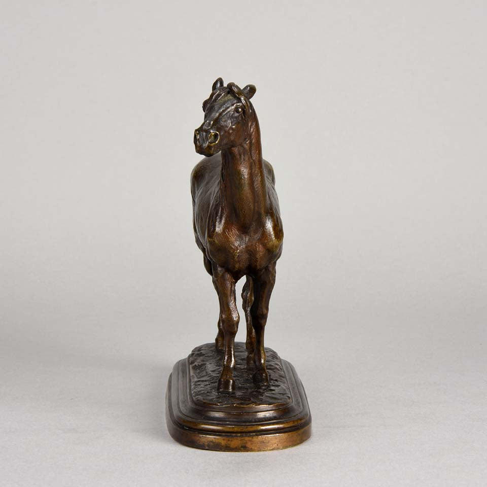 Bonheur Horse - Animalier Bronze by Bonheur 