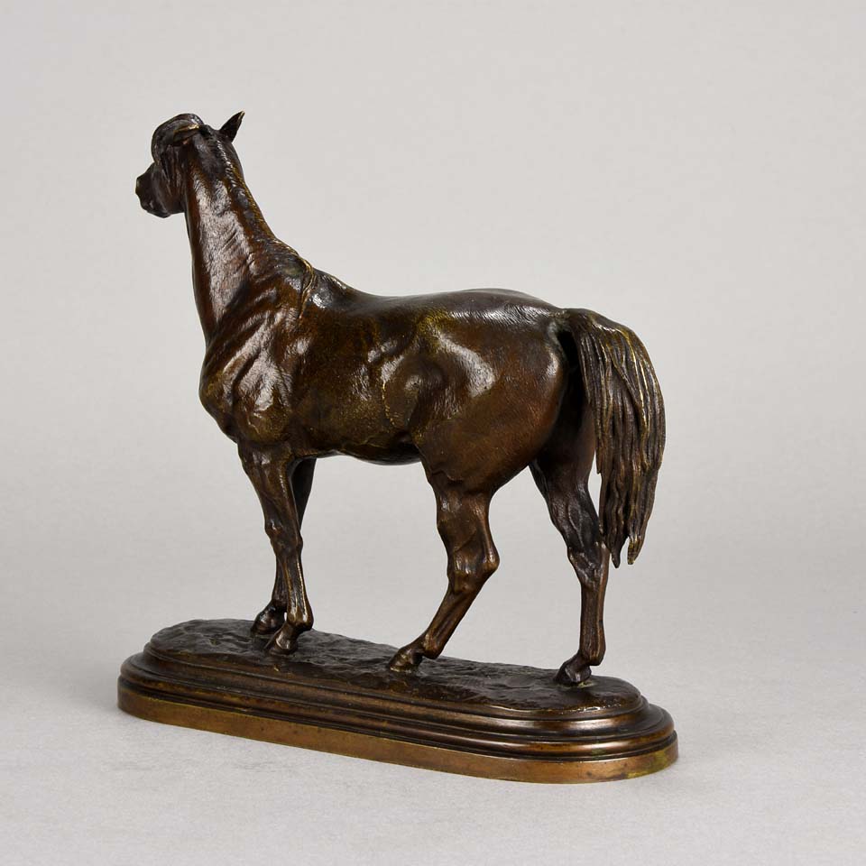 Bonheur Horse - Animalier Bronze by Bonheur 