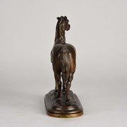 Bonheur Horse - Animalier Bronze by Bonheur 