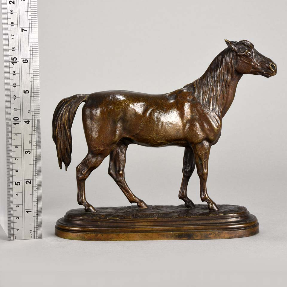 Bonheur Horse - Animalier Bronze by Bonheur 