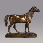 Bonheur Horse - Animalier Bronze by Bonheur 