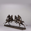Isidore Bonheur- Polo Players - Animalier Bronze - Bonheur bronze - Hickmet Fine Arts