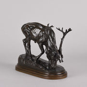bonheur bronze reindeer - Bonheur bronze - Hickmet Fine Arts
