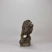 Bronze Lion Descomps  - Antique animal sculptures for sale - Hickmet Fine Arts