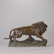Bronze Lion Descomps  - Antique animal sculptures for sale - Hickmet Fine Arts