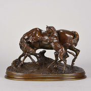 “Jument et son Poulain” by p J Mene