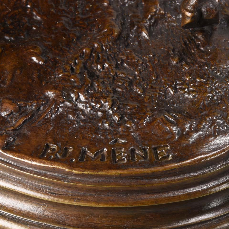 “Jument et son Poulain” by p J Mene