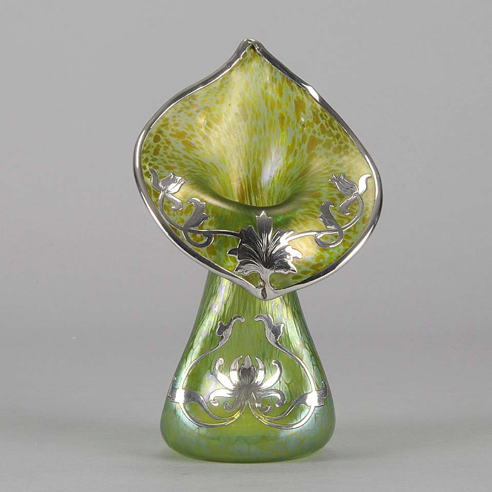 Jack in the Pulpit vase by Johann Loetz