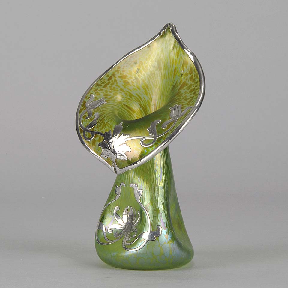 Jack in the Pulpit vase by Johann Loetz