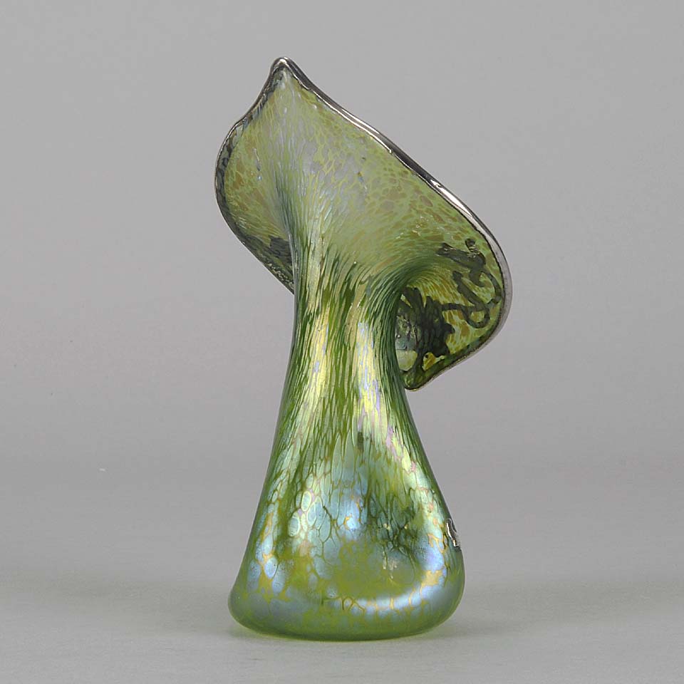 Jack in the Pulpit vase by Johann Loetz