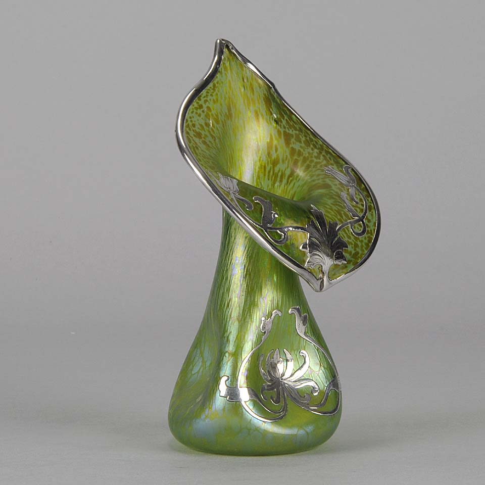 Jack in the Pulpit vase by Johann Loetz