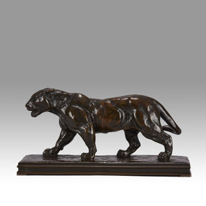 Barye Bronze Jaguar