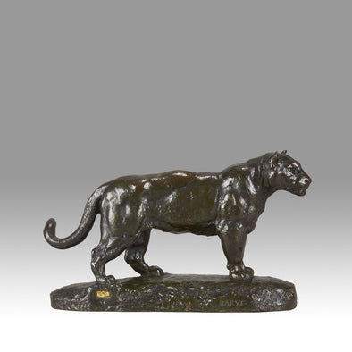 Barye bronze Jaguar