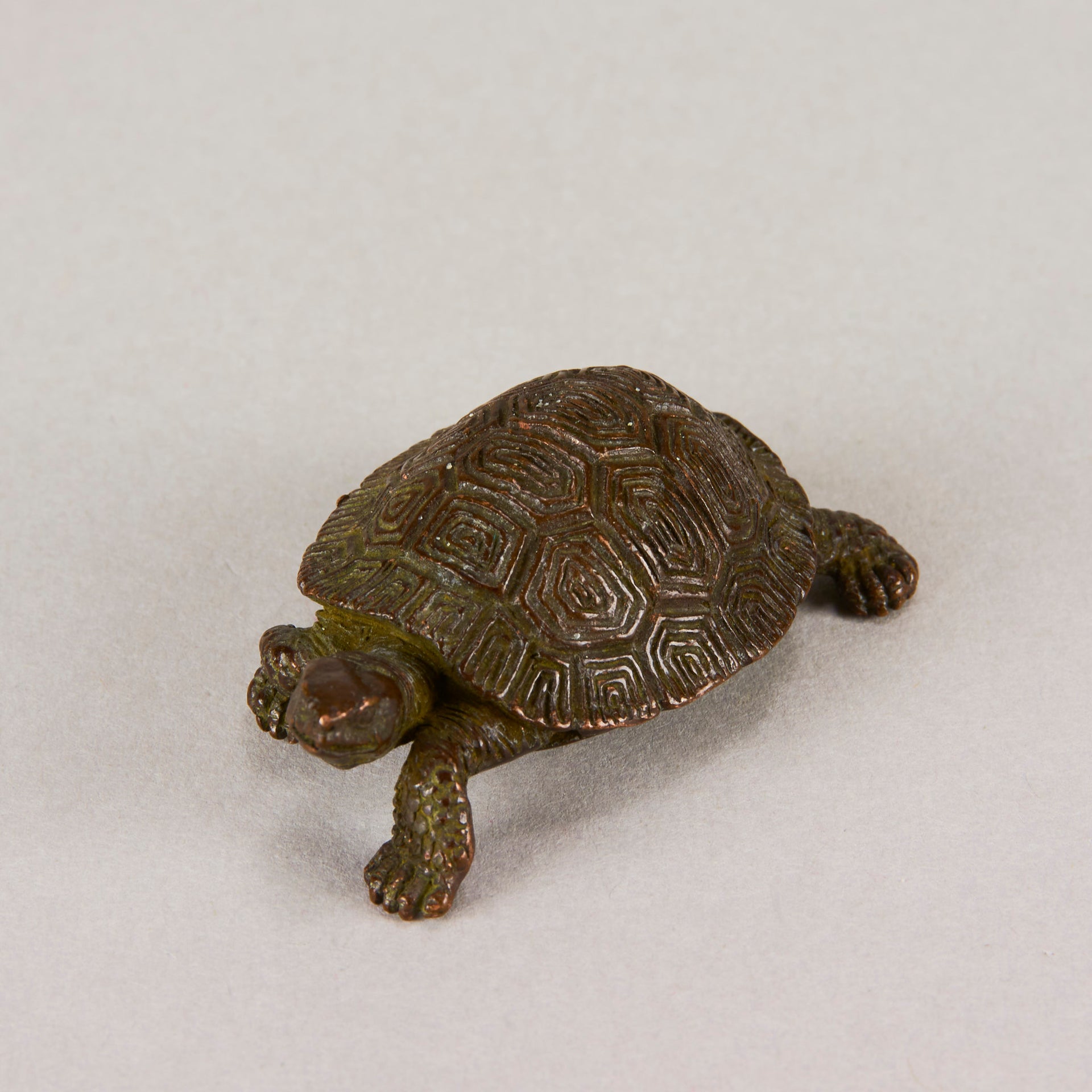 Bronze Okimono Tortoise