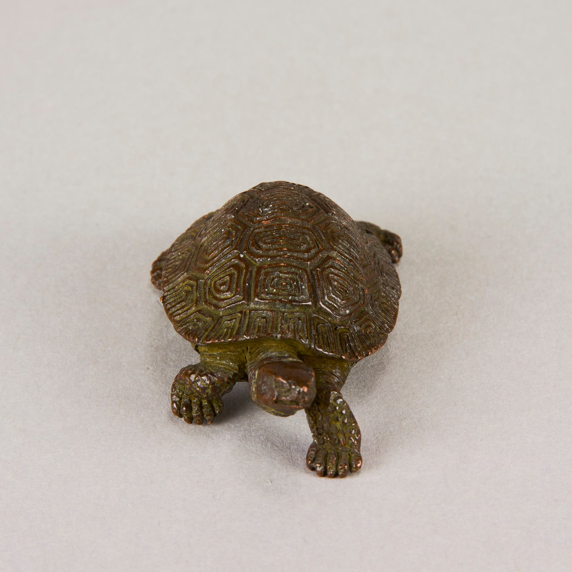 Bronze Okimono Tortoise