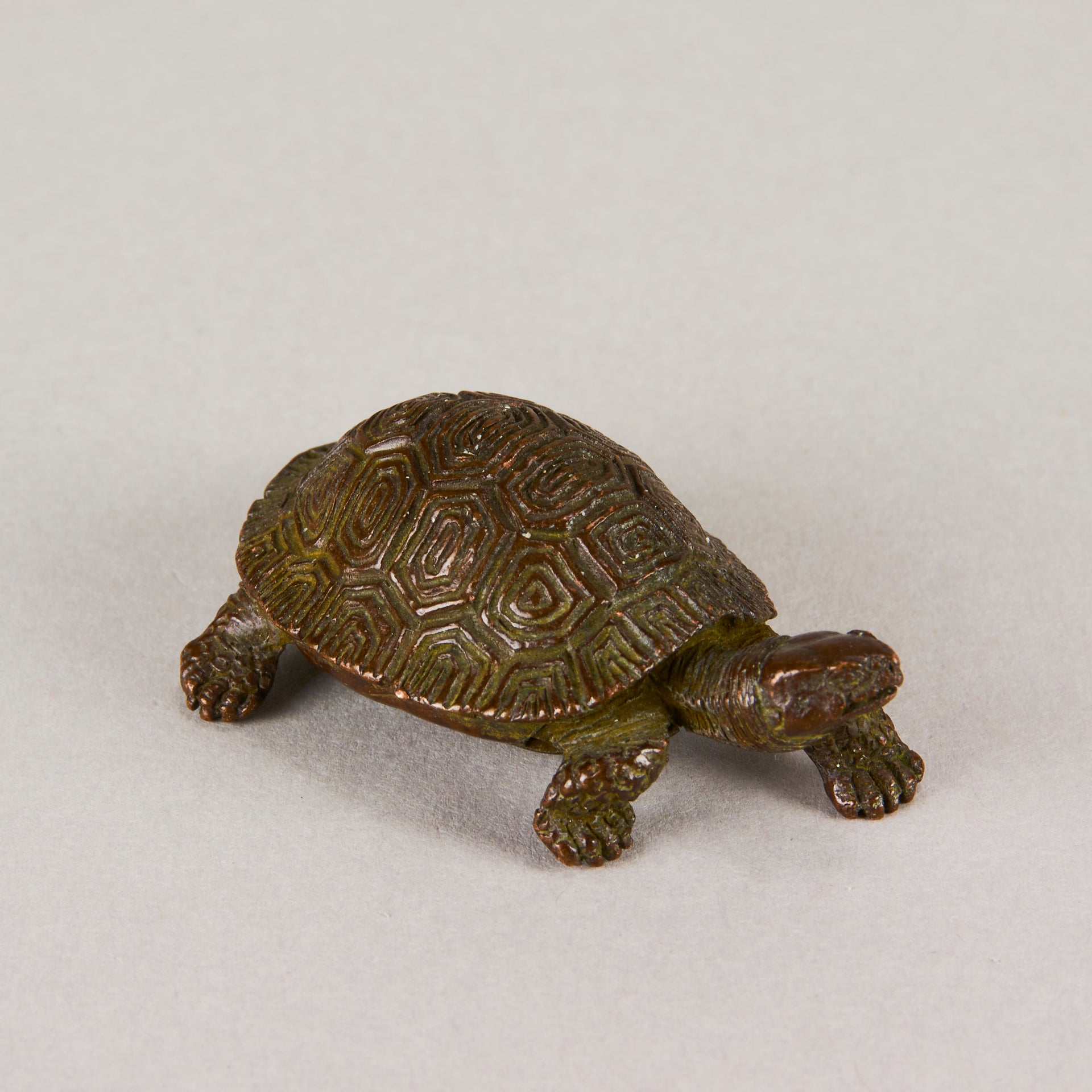 Bronze Okimono Tortoise
