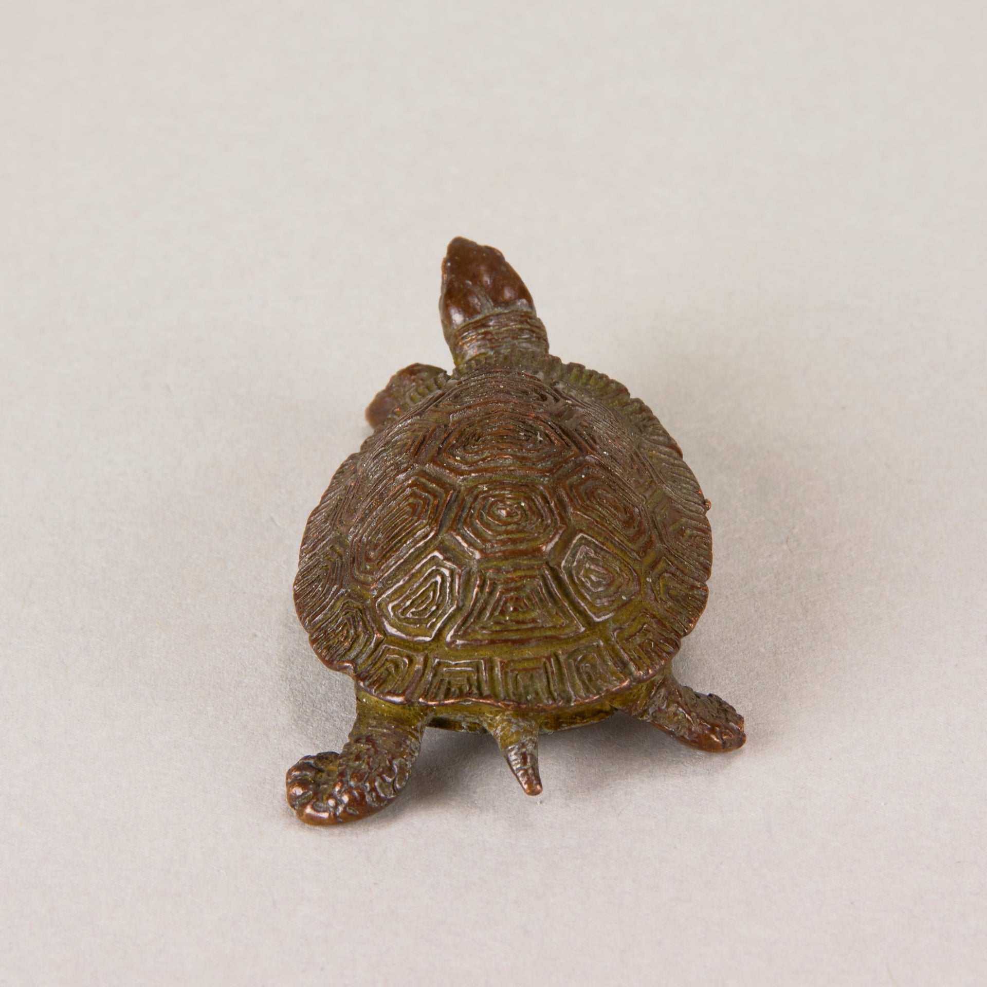Bronze Okimono Tortoise
