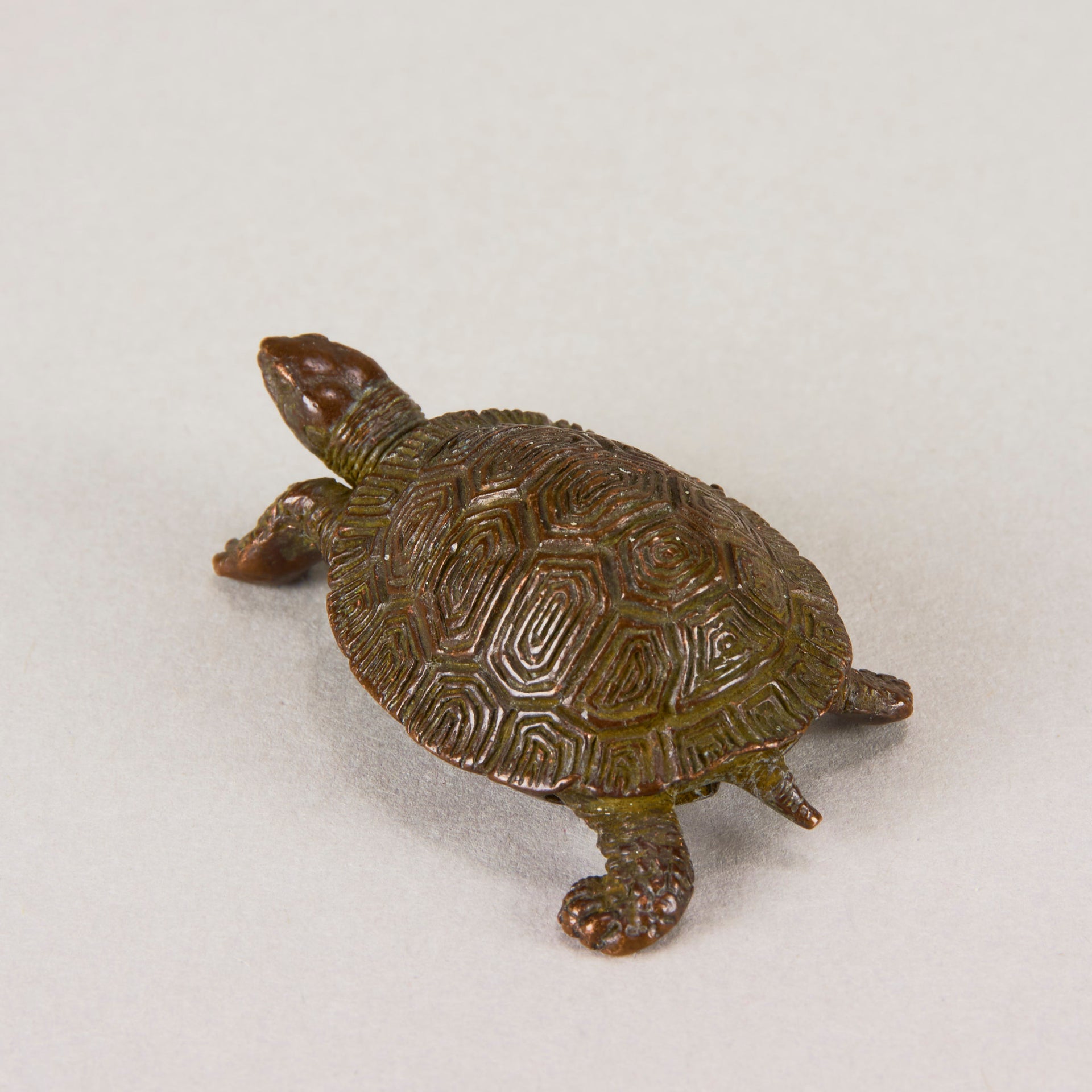 Bronze Okimono Tortoise