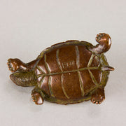 Bronze Okimono Tortoise