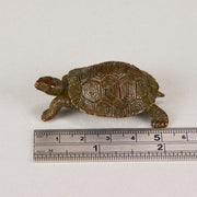 Bronze Okimono Tortoise