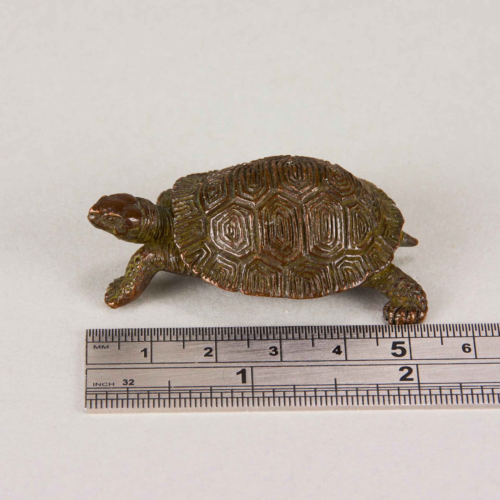 Bronze Okimono Tortoise