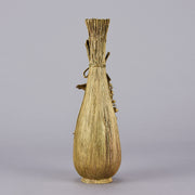 Japanese Vase - Gilt Bronze Vase - Hickmet Fine Arts 