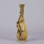 Japanese Vase - Gilt Bronze Vase - Hickmet Fine Arts 