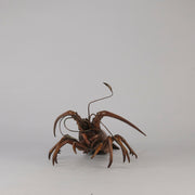 Japanese Bronze Okimono Lobster - Hickmet Fine Arts