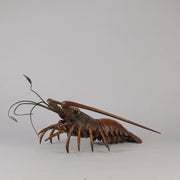 Japanese Bronze Okimono Lobster - Hickmet Fine Arts