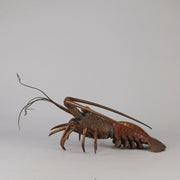 Japanese Bronze Okimono Lobster - Hickmet Fine Arts