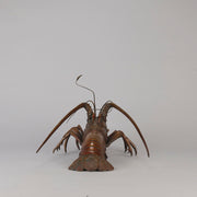 Japanese Bronze Okimono Lobster - Hickmet Fine Arts
