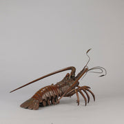 Japanese Bronze Okimono Lobster - Hickmet Fine Arts
