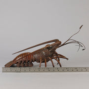 Japanese Bronze Okimono Lobster - Hickmet Fine Arts