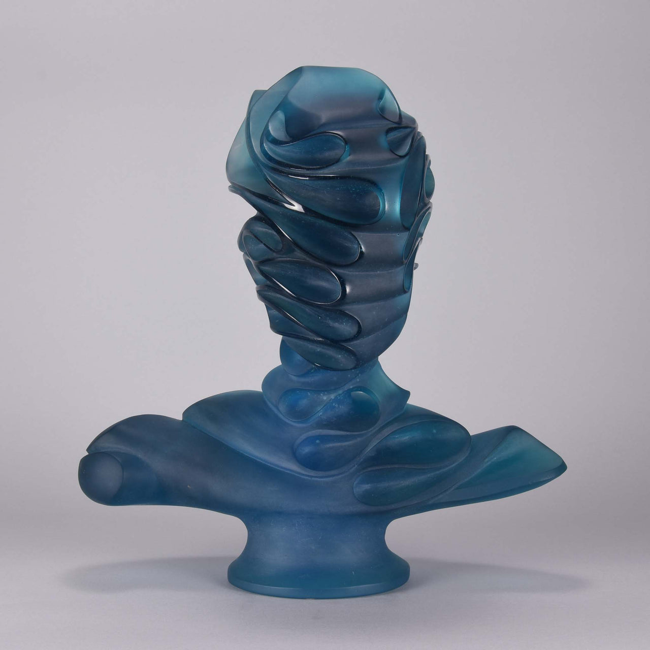 Faucheur Masque De Verre - Pate-de-verre Daum Glass -Hickmet Fine Arts