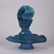 Faucheur Masque De Verre - Pate-de-verre Daum Glass -Hickmet Fine Arts