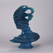 Faucheur Masque De Verre - Pate-de-verre Daum Glass -Hickmet Fine Arts