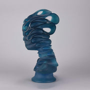 Faucheur Masque De Verre - Pate-de-verre Daum Glass -Hickmet Fine Arts