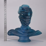 Faucheur Masque De Verre - Pate-de-verre Daum Glass -Hickmet Fine Arts