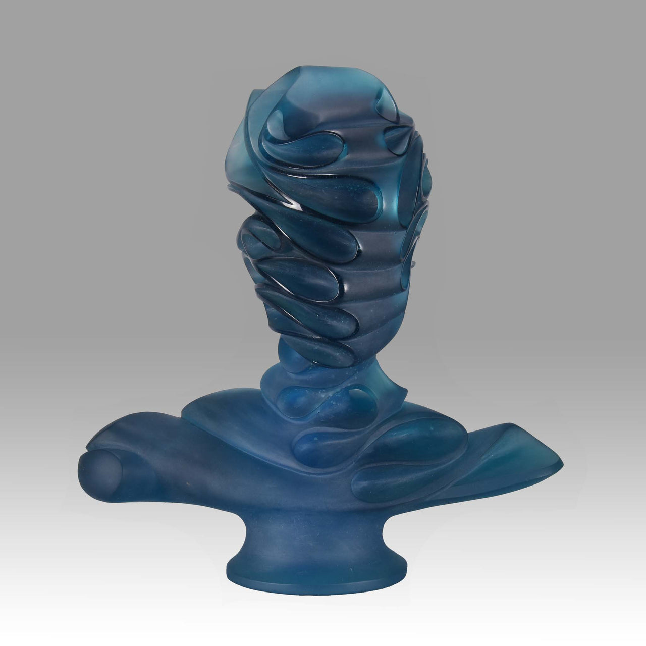 Faucheur Masque De Verre - Pate-de-verre Daum Glass -Hickmet Fine Arts