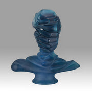 Faucheur Masque De Verre - Pate-de-verre Daum Glass -Hickmet Fine Arts