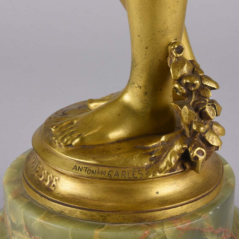 Antonin Carles Bronze - La Jeunesse - Hickmet Fine Arts 